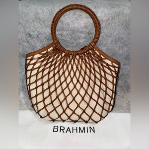 Brahmin genuine leather bag